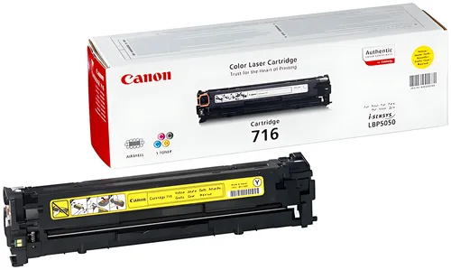 Canon 1977B002/716Y Tonerkartusche gelb, 1.500 Seiten/5%