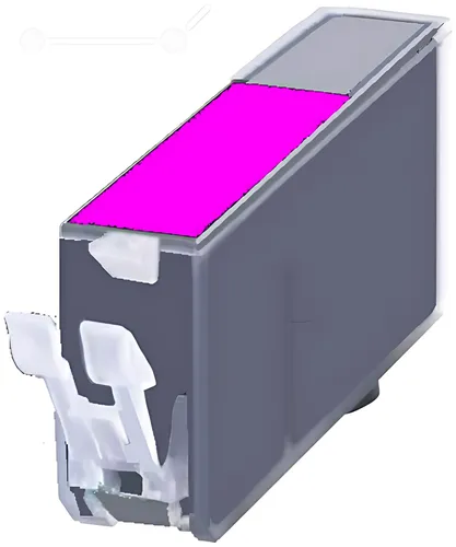 Kompatibel PRICCLI521M Tintenpatrone magenta, 725 Seiten 10ml (ersetzt Canon CLI-521M)