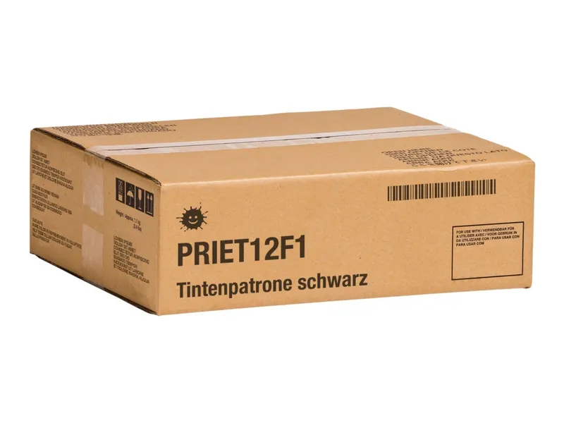 Kompatibel PRIET12F1 Tintenpatrone schwarz, 40.000 Seiten (ersetzt Epson C13T12F140)