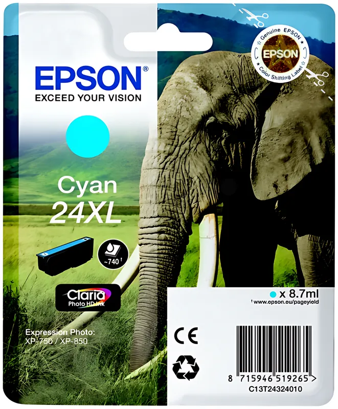 Epson 24XL Cyan
