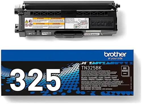Brother TN-325BK Toner schwarz High-Capacity, 4.000 Seiten ISO/IEC 19798
