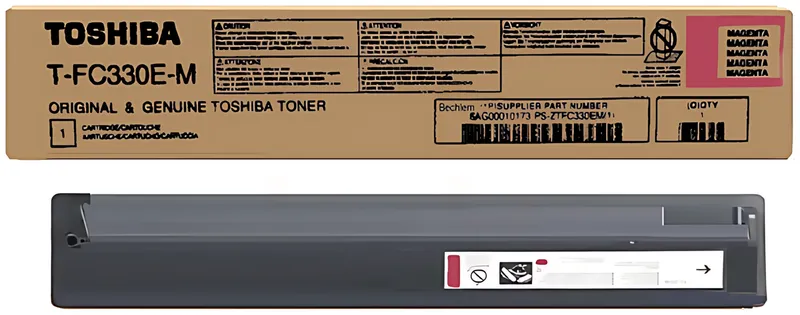 Toshiba 6AJ00000261/T-FC200EM Toner-Kit magenta, 33.600 Seiten