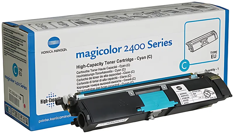 Konica Minolta A00W332/171-0589-007 Toner cyan, 4.500 Seiten/5%