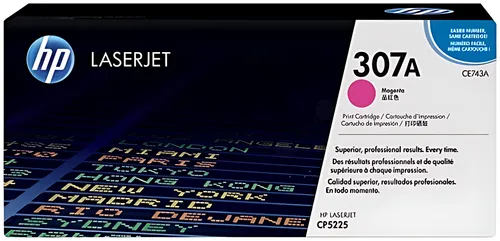 HP CE743A/307A Tonerkartusche magenta, 7.300 Seiten ISO/IEC 19798
