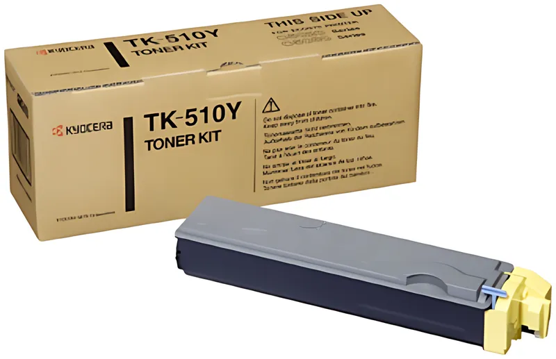 Kyocera 1T02F3AEU0/TK-510Y Toner-Kit gelb, 8.000 Seiten/5%