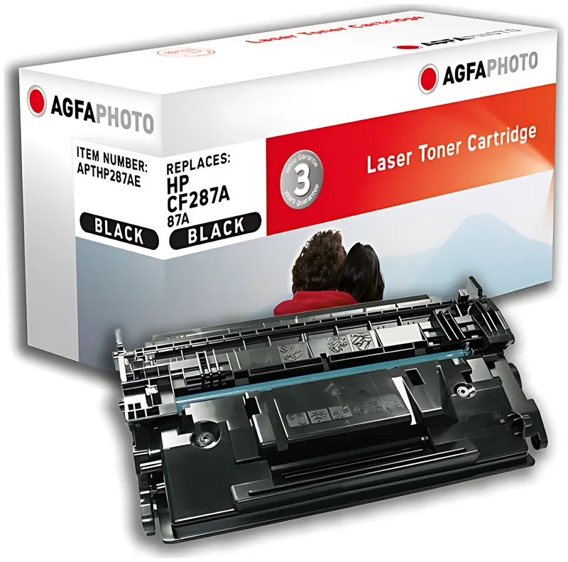 AgfaPhoto APTHP287AE Tonerkartusche, 9.000 Seiten 330 Gramm (ersetzt HP 87A/CF287A)