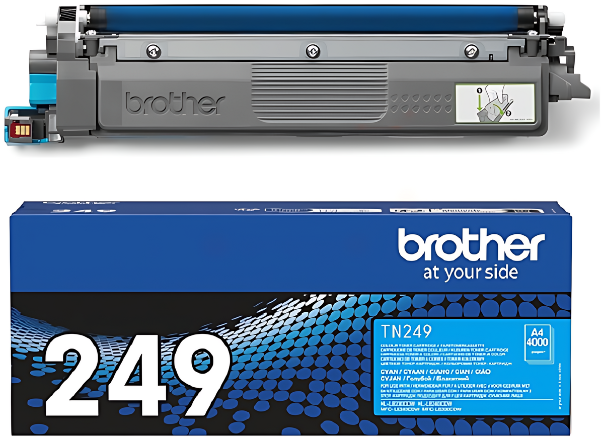 Brother TN-249C Toner-Kit cyan extra High-Capacity, 4.000 Seiten ISO/IEC 19752