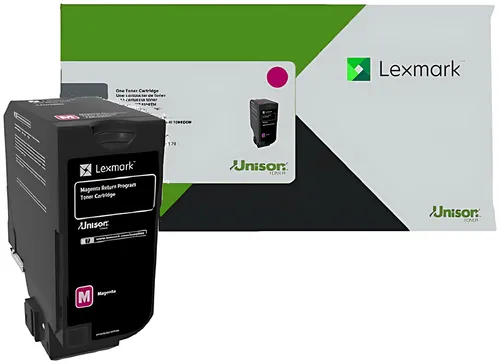Lexmark 74C2SM0 Toner-Kit magenta return program, 7.000 Seiten ISO/IEC 19798