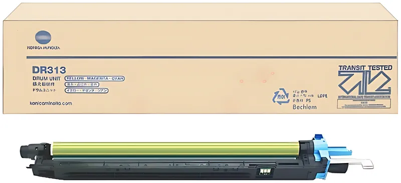Konica Minolta A7U40TD/DR-313 Drum Kit color, 1x75.000 Seiten VE=1