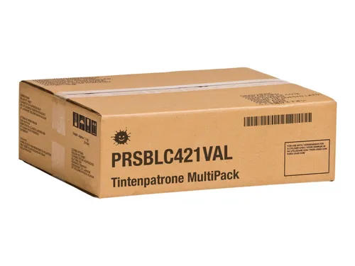 Kompatibel PRSBLC421VAL Tintenpatrone MultiPack Bk,C,M,Y, 4x200 Seiten VE=4 (ersetzt Brother LC421VAL)