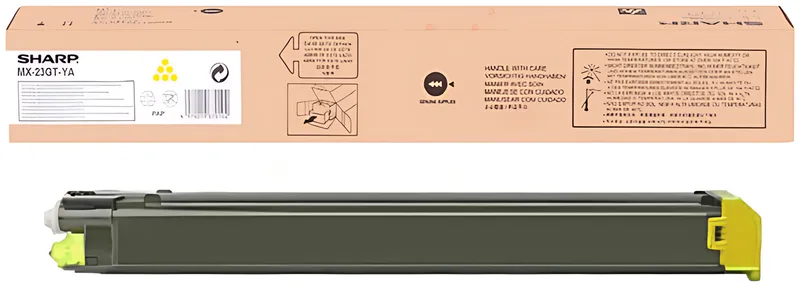 Sharp MX-23GTYA Toner gelb, 10.000 Seiten ISO/IEC 19752