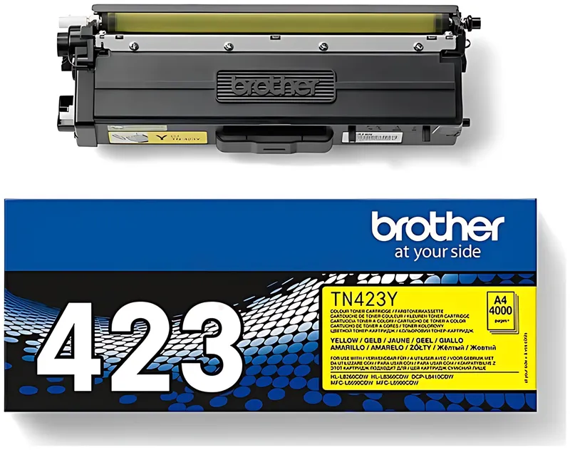 Brother TN-423Y High-Capacity Toner