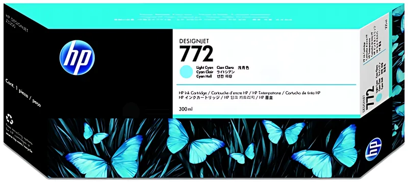 HP CN632A/772 Tintenpatrone cyan hell 300ml