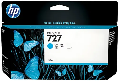 HP F9J76A/727 Tintenpatrone cyan 300ml