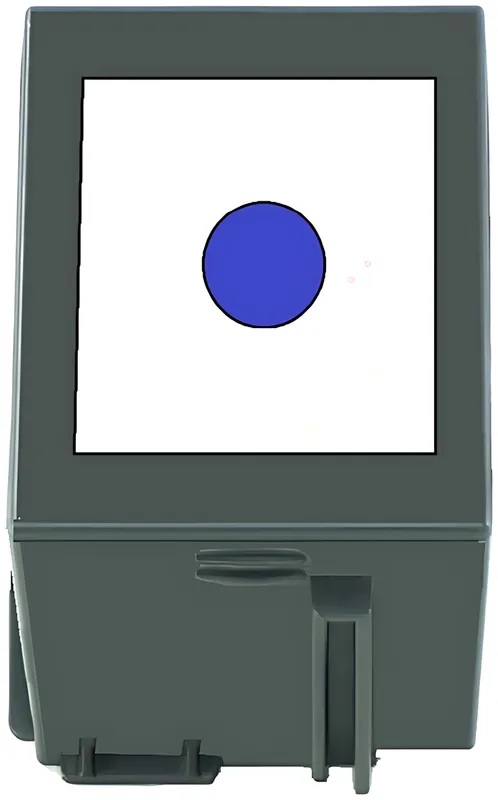 Kompatibel PRIPBDM300C Tintenpatrone blau, 3.000 Seiten (ersetzt Pitney Bowes 7659BN)