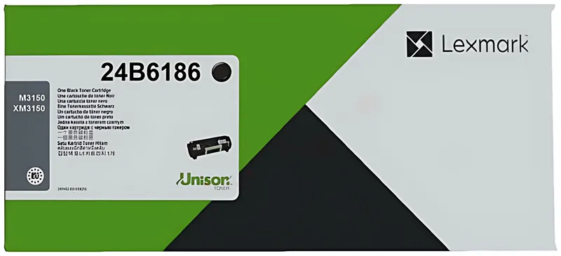 Lexmark 24B6186 Toner-Kit schwarz, 16.000 Seiten