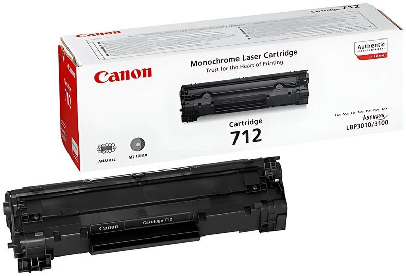 Canon 1870B002/712 Tonerkartusche schwarz, 1.500 Seiten/5%
