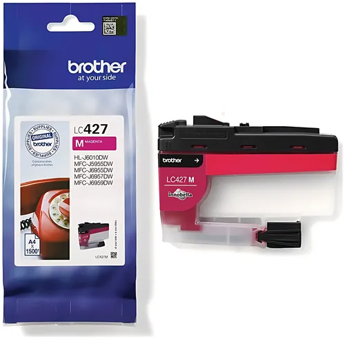 Brother LC-427M Tintenpatrone magenta, 1.500 Seiten ISO/IEC 24711
