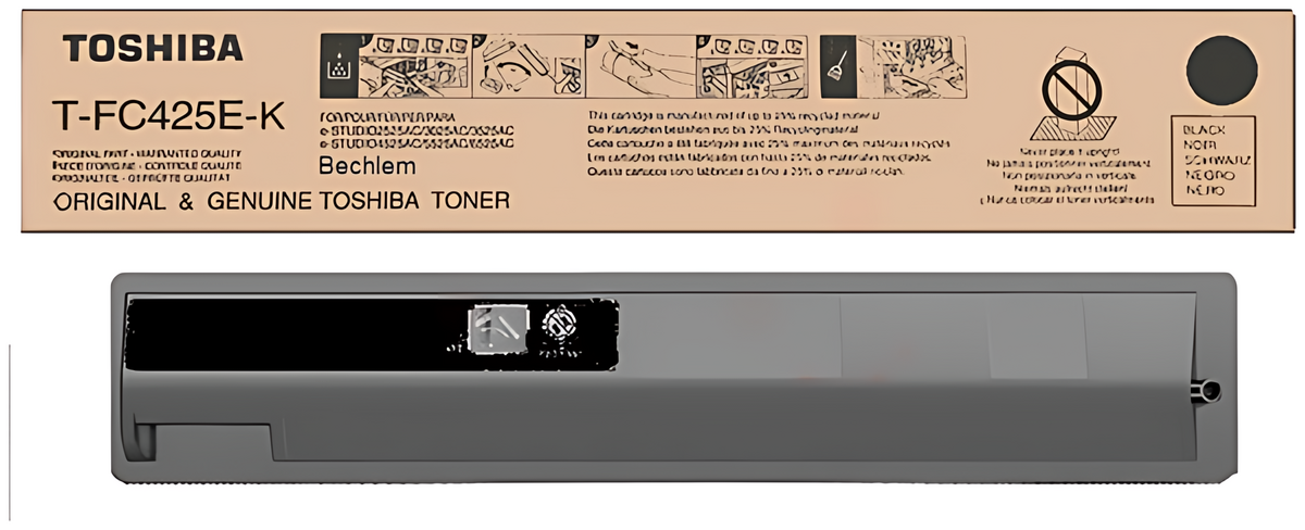 Toshiba 6AJ00000236/T-FC425EK Toner-Kit schwarz, 39.800 Seiten