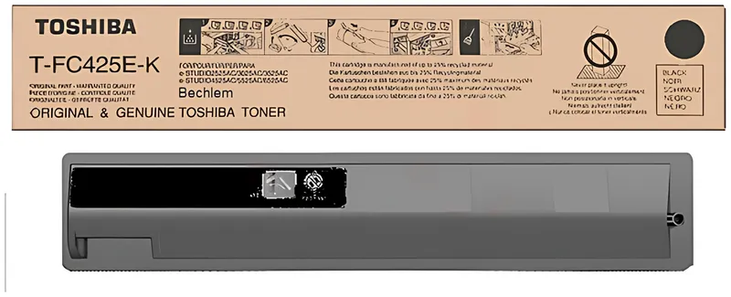 Toshiba 6AJ00000236/T-FC425EK Toner-Kit schwarz, 39.800 Seiten