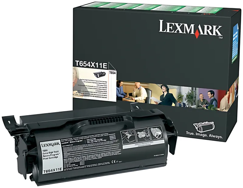 Lexmark T654X11E Tonerkartusche schwarz extra High-Capacity return program, 36.000 Seiten ISO/IEC 19752