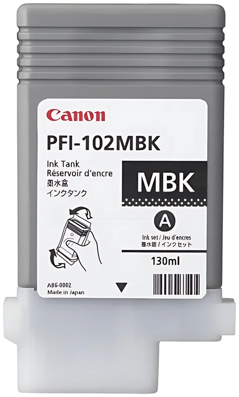 Canon 0894B001/PFI-102MBK Tintenpatrone schwarz matt 130ml