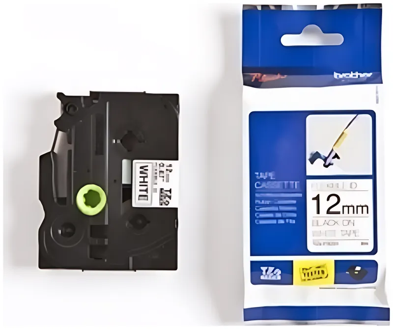 Brother TZE-FX231 DirectLabel schwarz auf weiss Laminat 12mm x 8m