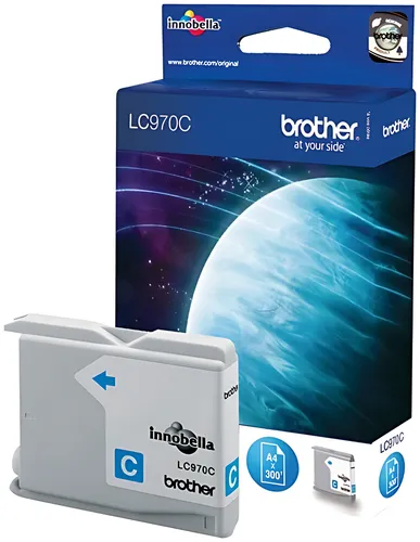 Brother LC-970C Tintenpatrone cyan, 300 Seiten 8ml