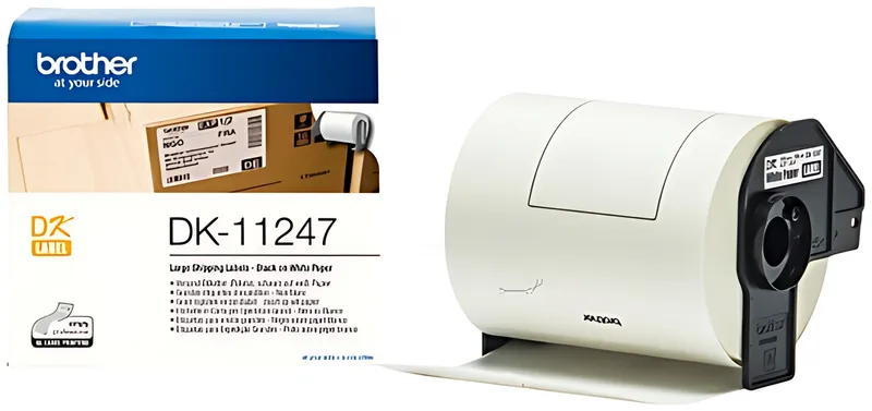 Brother DK-11247 DirectLabel Etiketten weiss 103mm x 164 mm 180 pcs