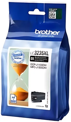 Brother LC-3235XLBK Tintenpatrone schwarz, 6.000 Seiten