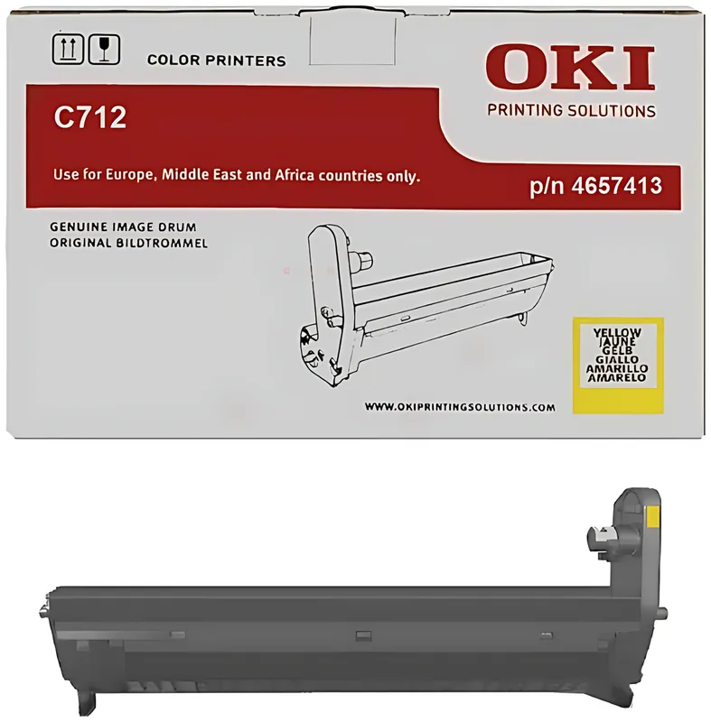 OKI 46507413 Drum Kit gelb, 30.000 Seiten