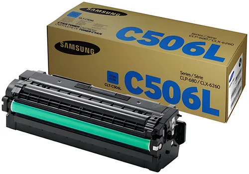 Samsung CLT-C506L/ELS/C506L Tonerkartusche cyan, 3.500 Seiten ISO/IEC 19752