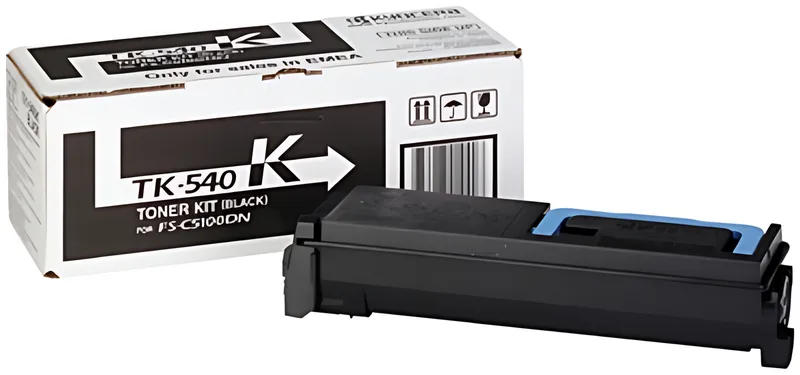 Kyocera 1T02HL0EU0/TK-540K Toner schwarz, 5.000 Seiten/5%