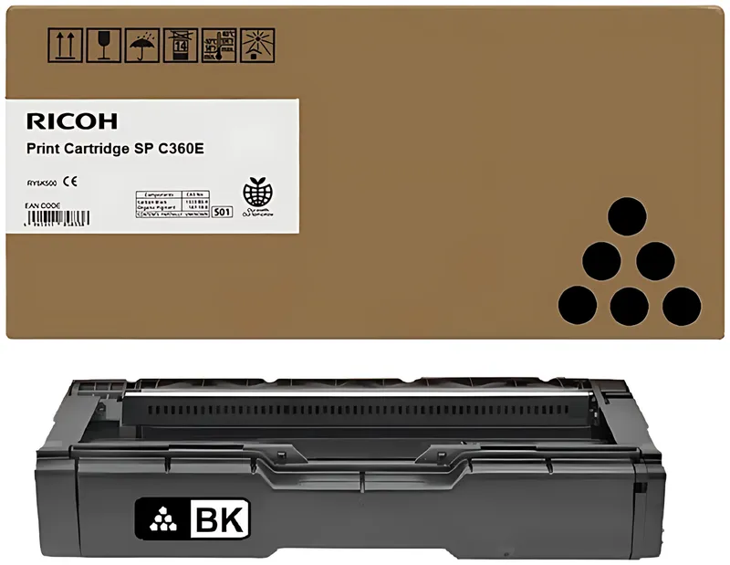 Ricoh 407899/SPC340E Toner schwarz, 5.000 Seiten ISO/IEC 19798