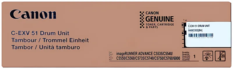 Canon 0488C002/C-EXV51 Drum Unit, 400.000 Seiten