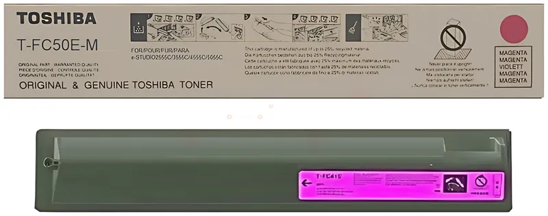 Toshiba 6AJ00000112/T-FC50E-M Toner magenta, 33.600 Seiten