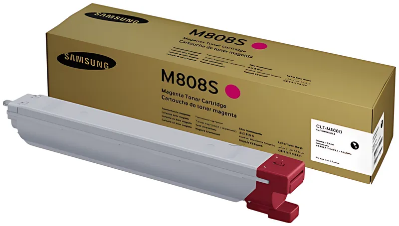 Samsung CLT-M808S/ELS/M808S Toner-Kit magenta, 20.000 Seiten ISO/IEC 19798