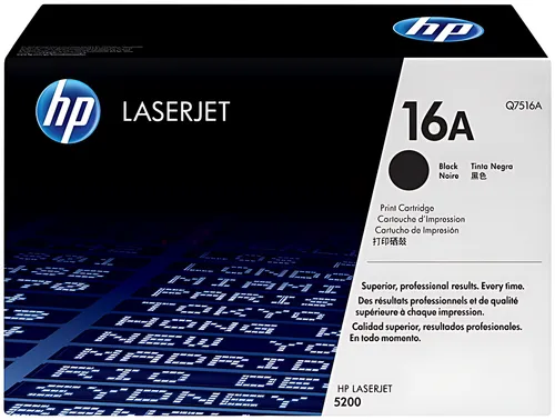 HP Q7516A/16A Tonerkartusche schwarz, 12.000 Seiten ISO/IEC 19752