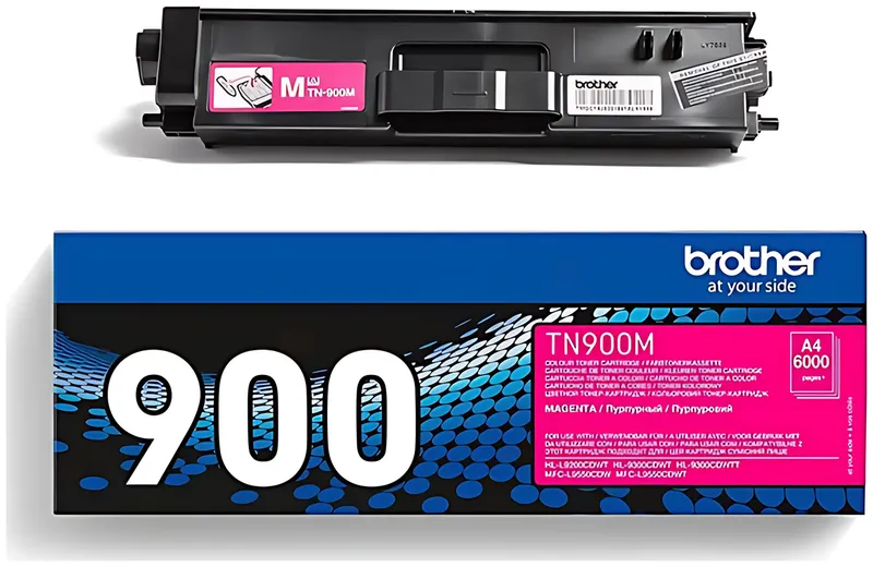 Brother TN-900M Toner-Kit magenta, 6.000 Seiten ISO/IEC 19798