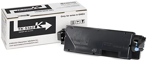 Kyocera 1T02NT0NL0/TK-5160K Toner-Kit schwarz, 16.000 Seiten ISO/IEC 19798