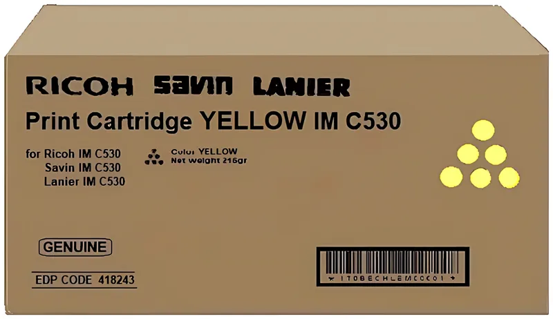 Ricoh IMC530 gelber Toner