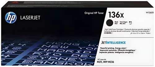 HP W1360X/136A Tonerkartusche schwarz High-Capacity, 2.400 Seiten ISO/IEC 19752
