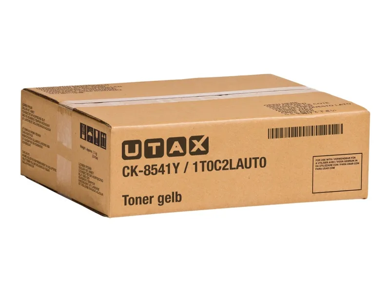 Utax 1T0C2LAUT0/CK-8541Y Toner-Kit gelb, 20.000 Seiten/5%