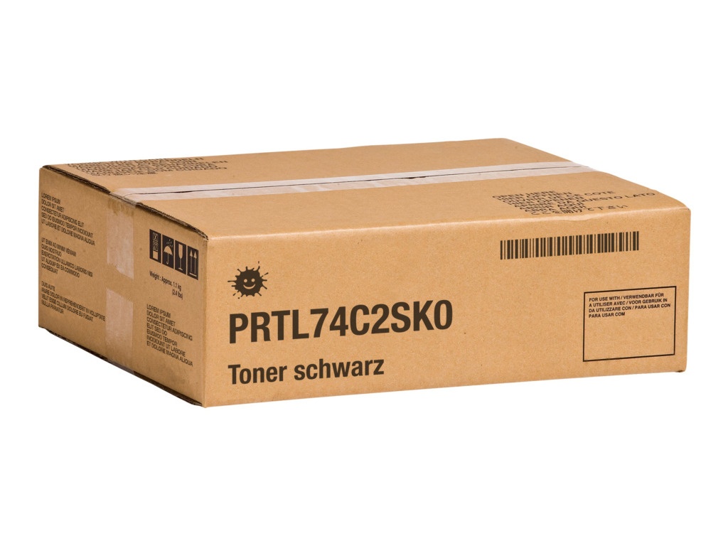 Kompatibel PRTL74C2SK0 Toner-Kit schwarz, 7.000 Seiten (ersetzt Lexmark 74C2SK0)