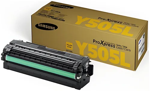 Samsung CLT-Y505L/ELS/Y505L Tonerkartusche gelb, 3.500 Seiten ISO/IEC 19798