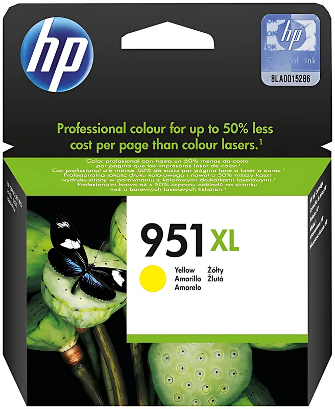HP 951XL Tintenpatrone gelb