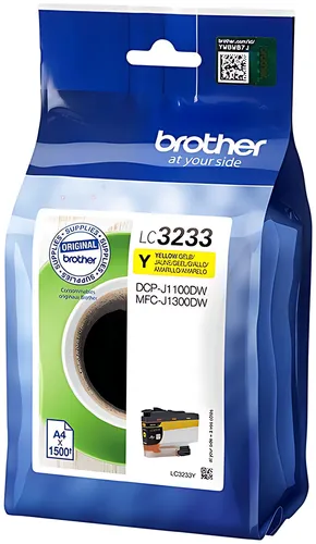 Brother LC-3233Y Tintenpatrone gelb, 1.500 Seiten
