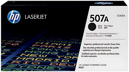 HP CE400A/507A Tonerkartusche schwarz, 5.500 Seiten ISO/IEC 19798