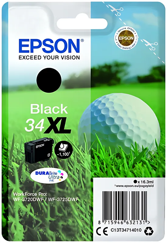 Epson 34XL Tintenpatrone schwarz