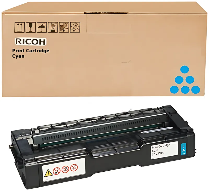 Ricoh 407532 Toner cyan, 4.000 Seiten ISO/IEC 19798